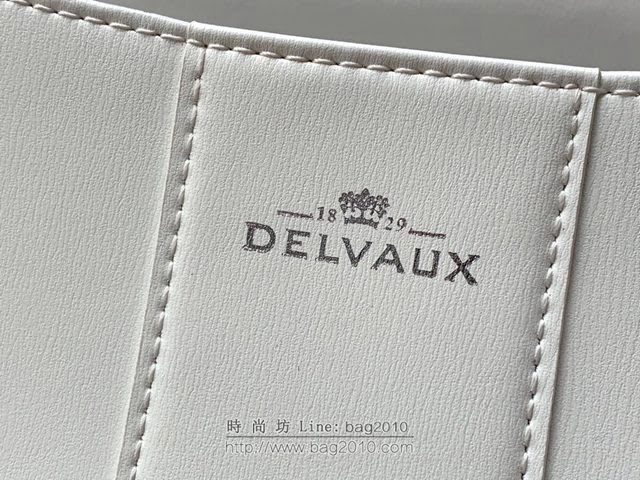 DELVAUX女包 Brillant手袋 德爾沃女手提包 Dv0028原版象牙白 比利時Delvaux單肩包  fcs1292